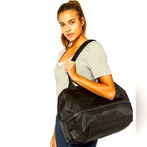 Black Lululemon Go Lightly Duffel Bag